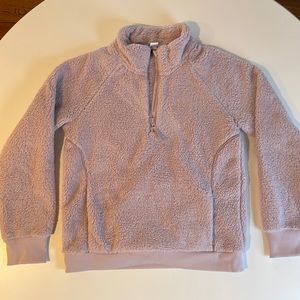 Athleta Girl So Snug Sherpa Half Zip